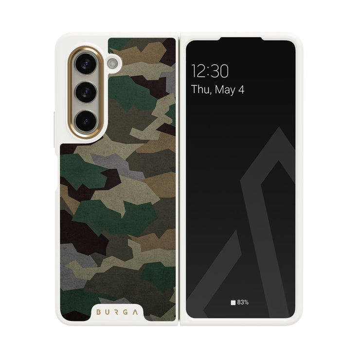 Tropical Green Camo - Samsung Galaxy Z Fold 5 ケース