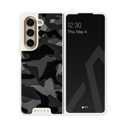 Night Black Camouflage - Samsung Galaxy Z Fold 5 ケース