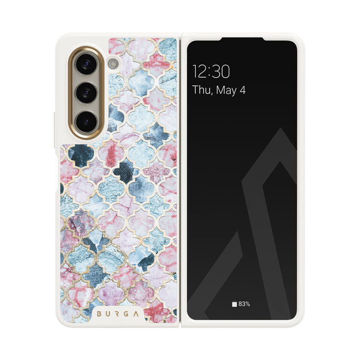 Pink Beach - Samsung Galaxy Z Fold 5 ケース