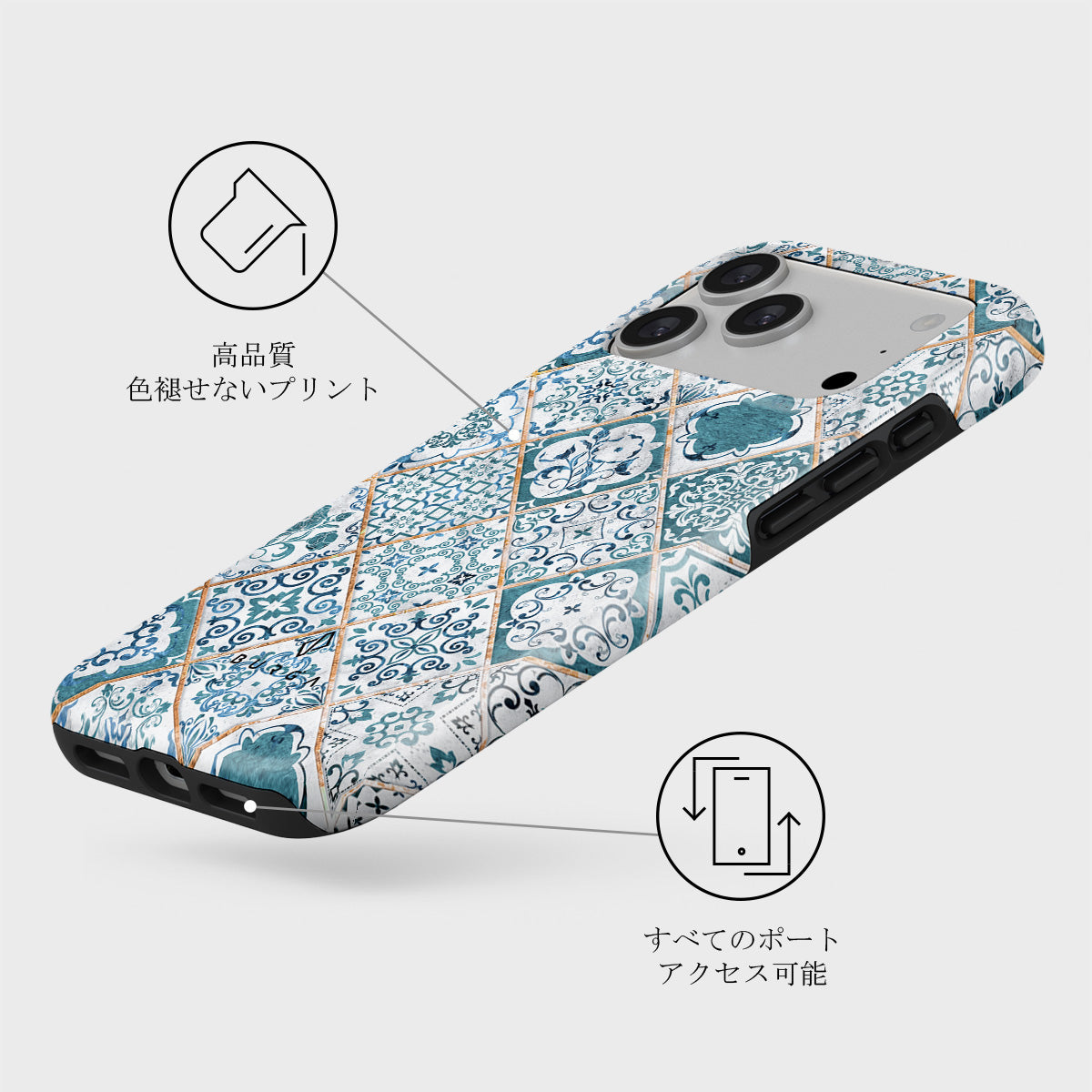 Tropical Oasis - iPhone 17 Pro Max ケース | BURGA