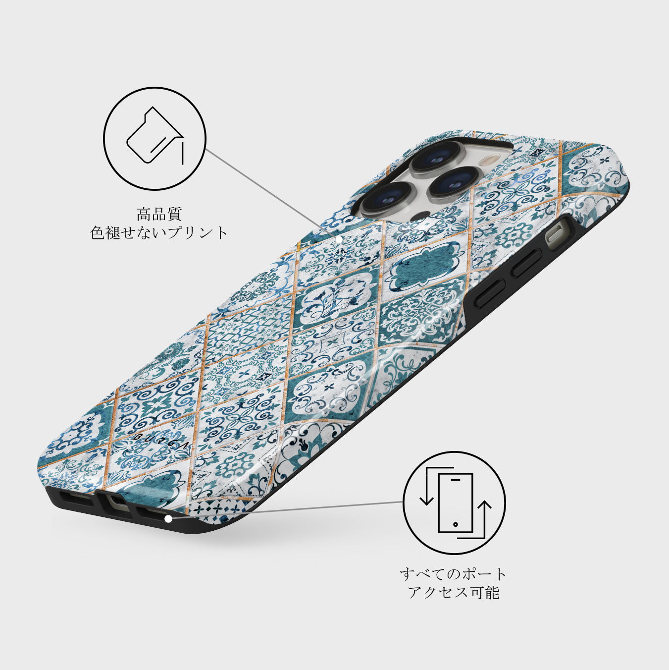 iPhone 13 Pro ケース, Tropical Oasis | BURGA