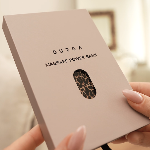 BURGA マグネット式モバイルバッテリー Magnetic - MagSafe対応ワイヤレス充電器（モバイルバッテリー