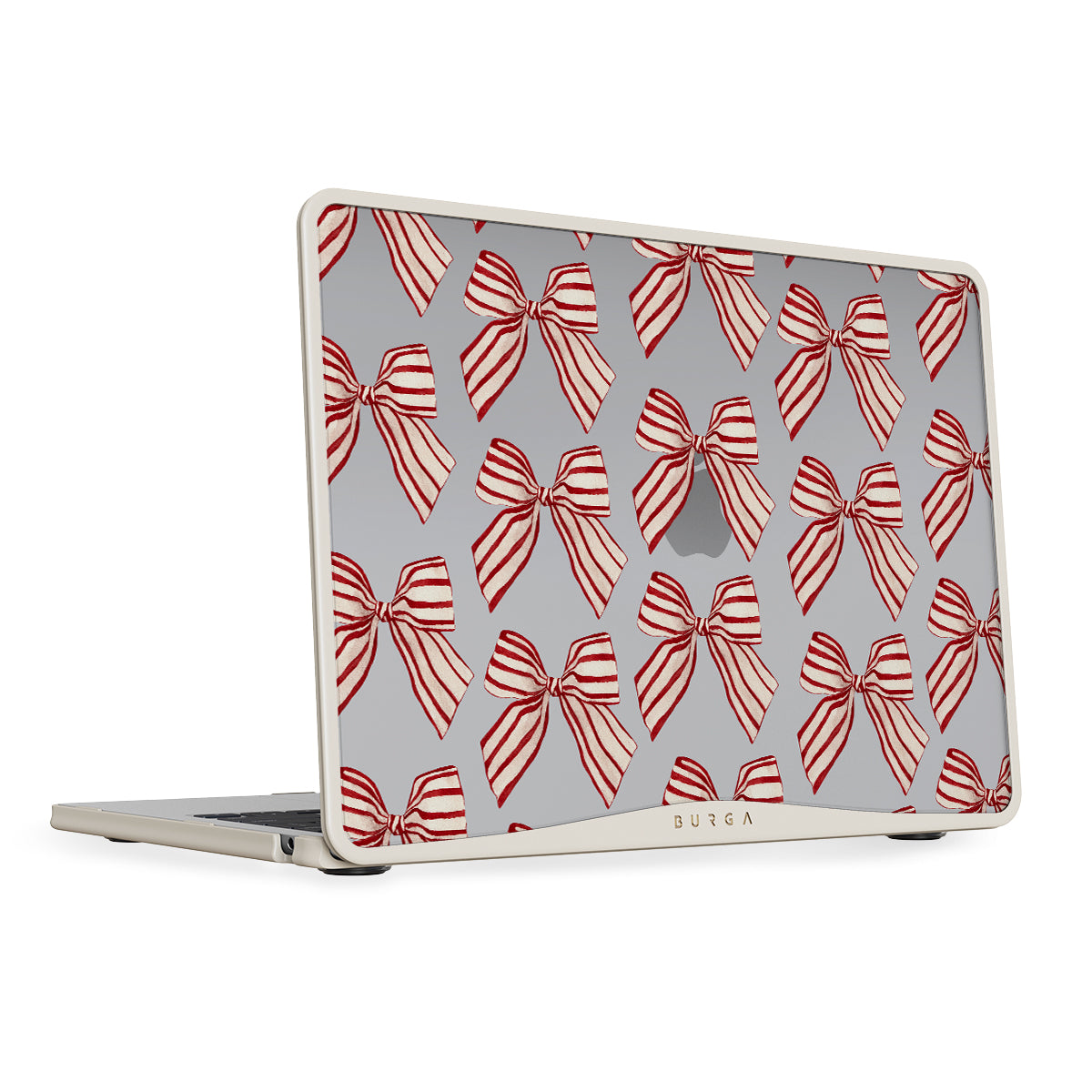 【BURGA】Macbook ハードケース 花柄エレガント 薄型 Wildflower - Macbook Case