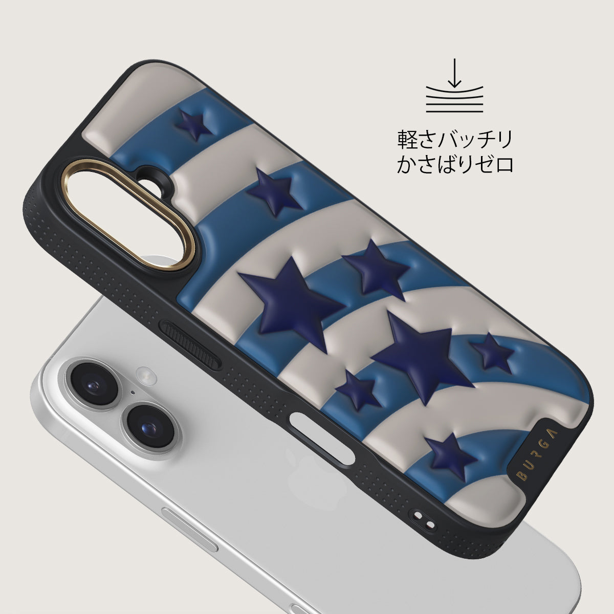 BURGA 星柄 iPhone16 ケース Amazon.co.jp: [ BURGA 公式 ] iPhone16