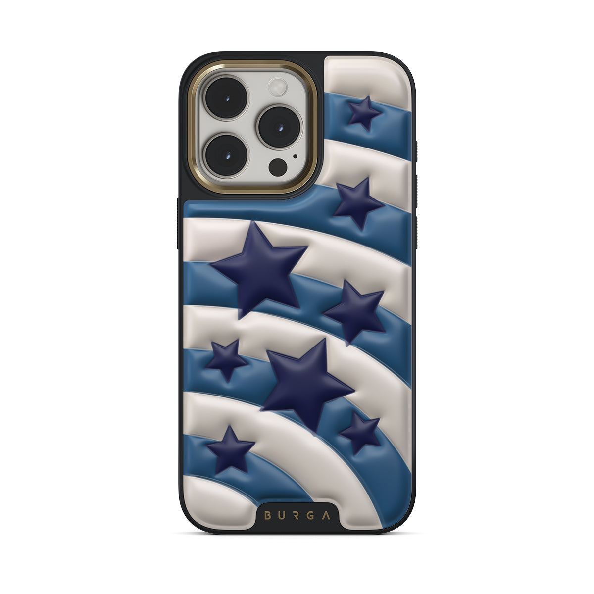 BURGA iPhone15Pro MAXシルバー 星型ケース