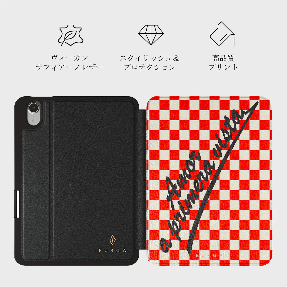 BURGA iPad mini6 のケース Amor - iPad Mini 8.3 (A17 Pro/6th Gen) ケース | BURGA