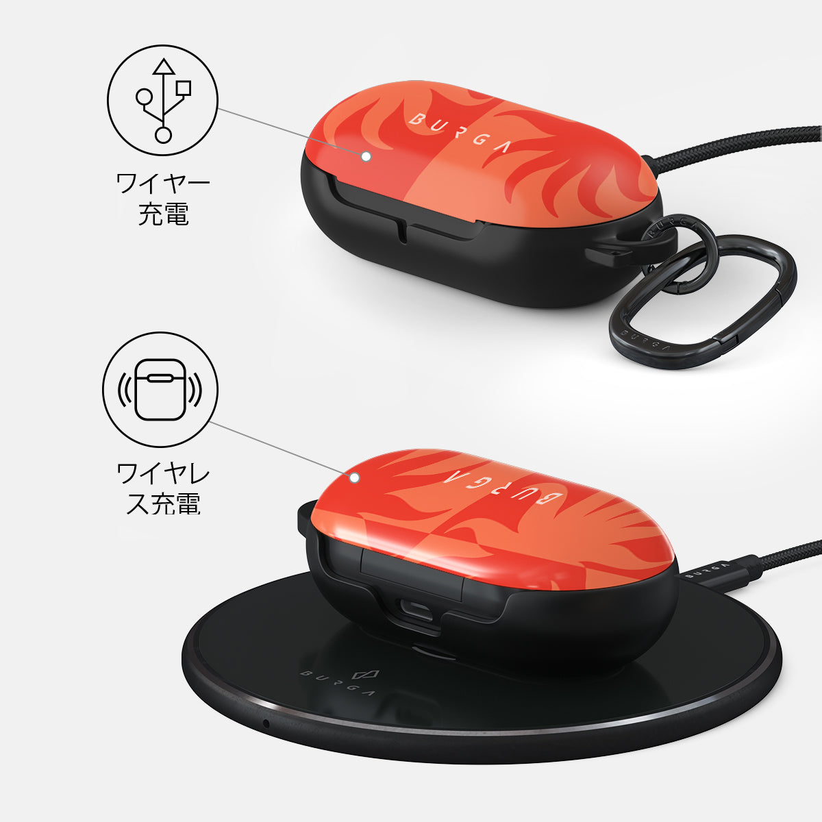 Sunkissed - Samsung Galaxy Buds Plus ケースカバー | BURGA