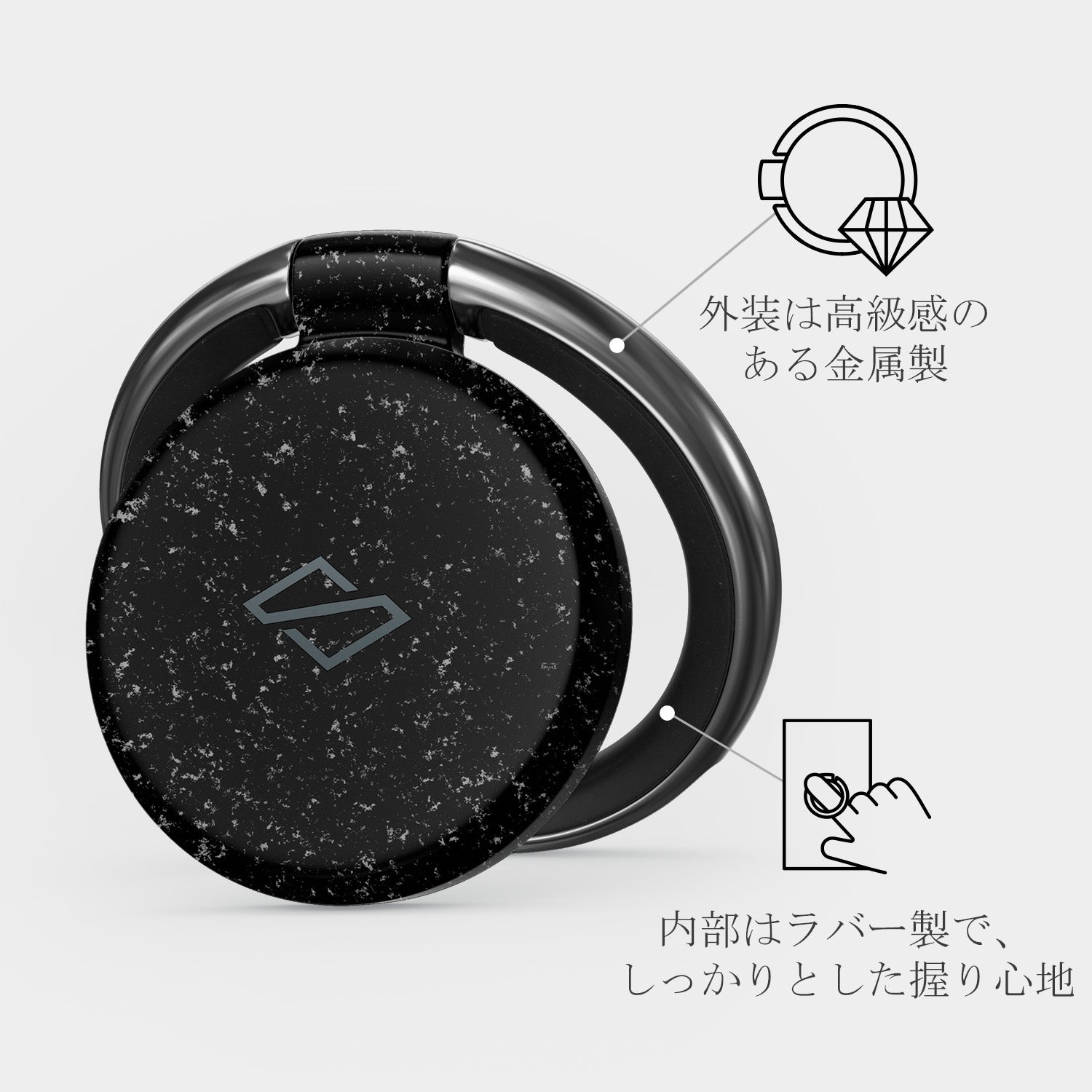 【BURGA】　iPhone13mini リング付き　ボトルセット別売り可能 BURGA】 iPhone13mini リング付き - メルカリ