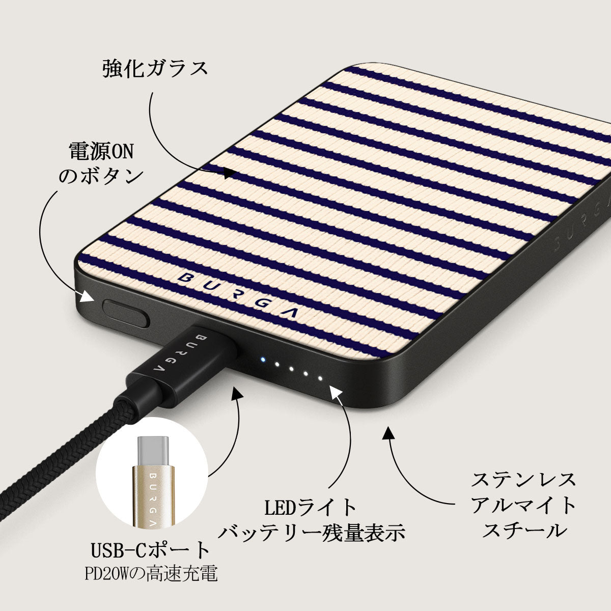 Old Money - MagSafe対応ワイヤレス充電器（モバイルバッテリー