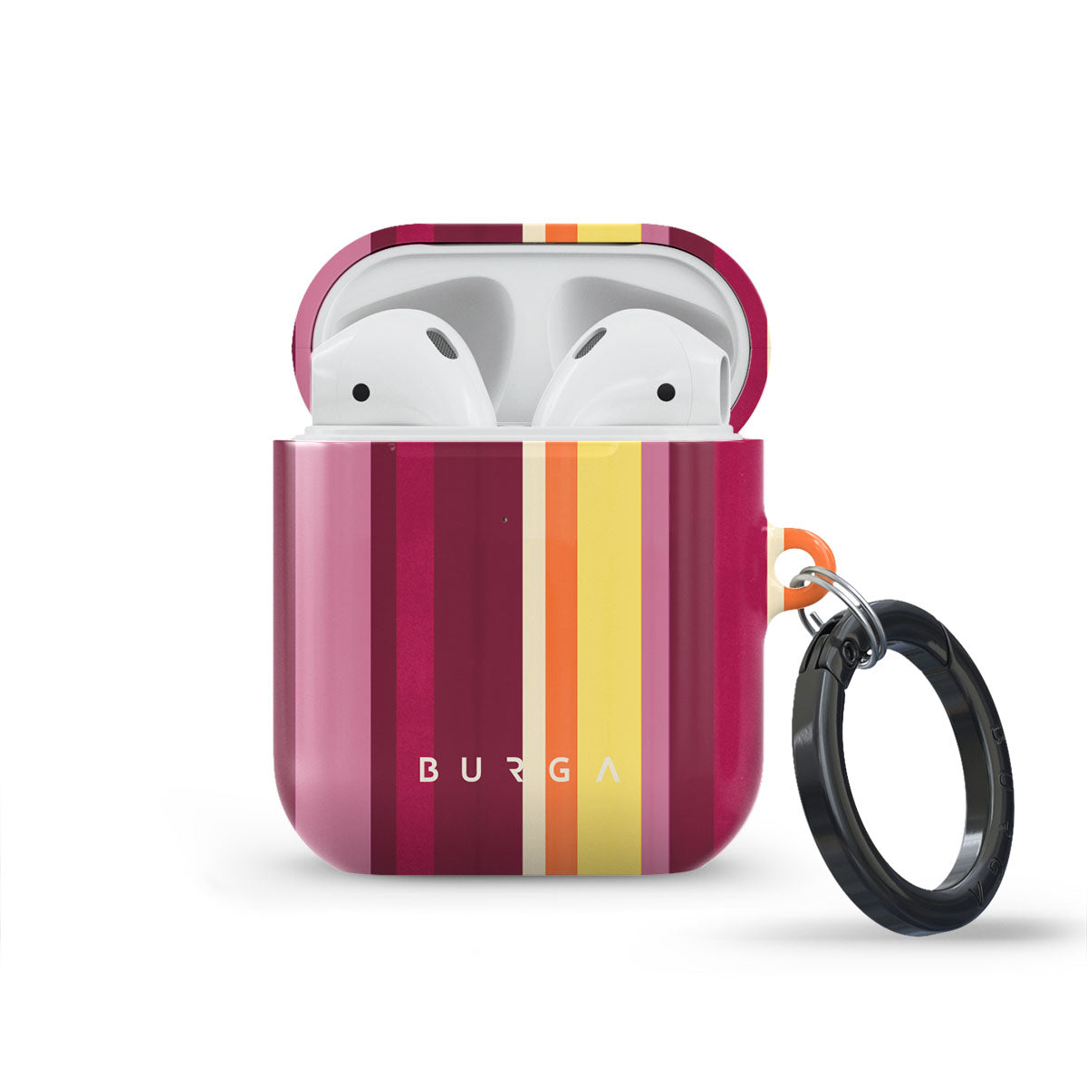 【新品未使用】BURGA 星柄 ホワイト エアポッツプロイヤホンケース AirPods Pro 2 ケース カバー | BURGA