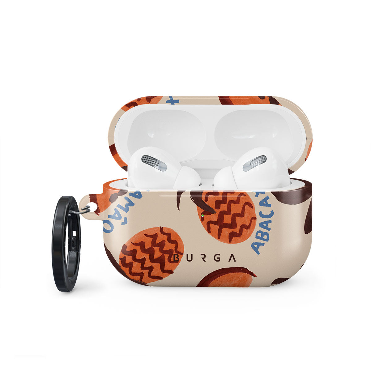 【新品未使用】BURGA 星柄 ホワイト エアポッツプロイヤホンケース AirPods Pro 2 ケース カバー | BURGA