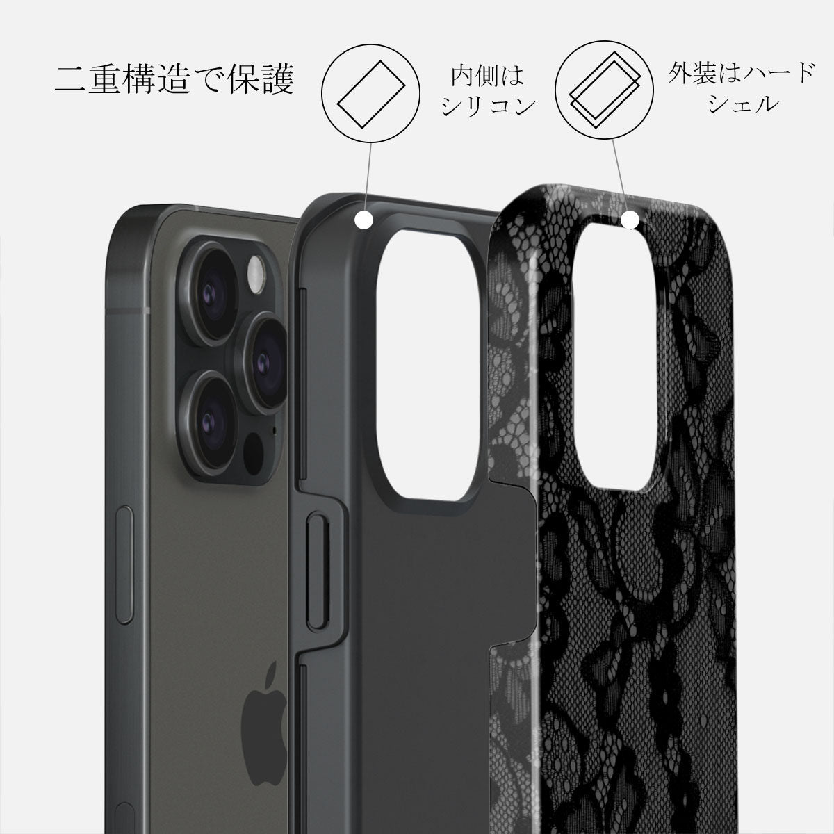 新品・未使用　BURGA iPhone15Proケース Magnetic - iPhone 15 Pro ケース | BURGA