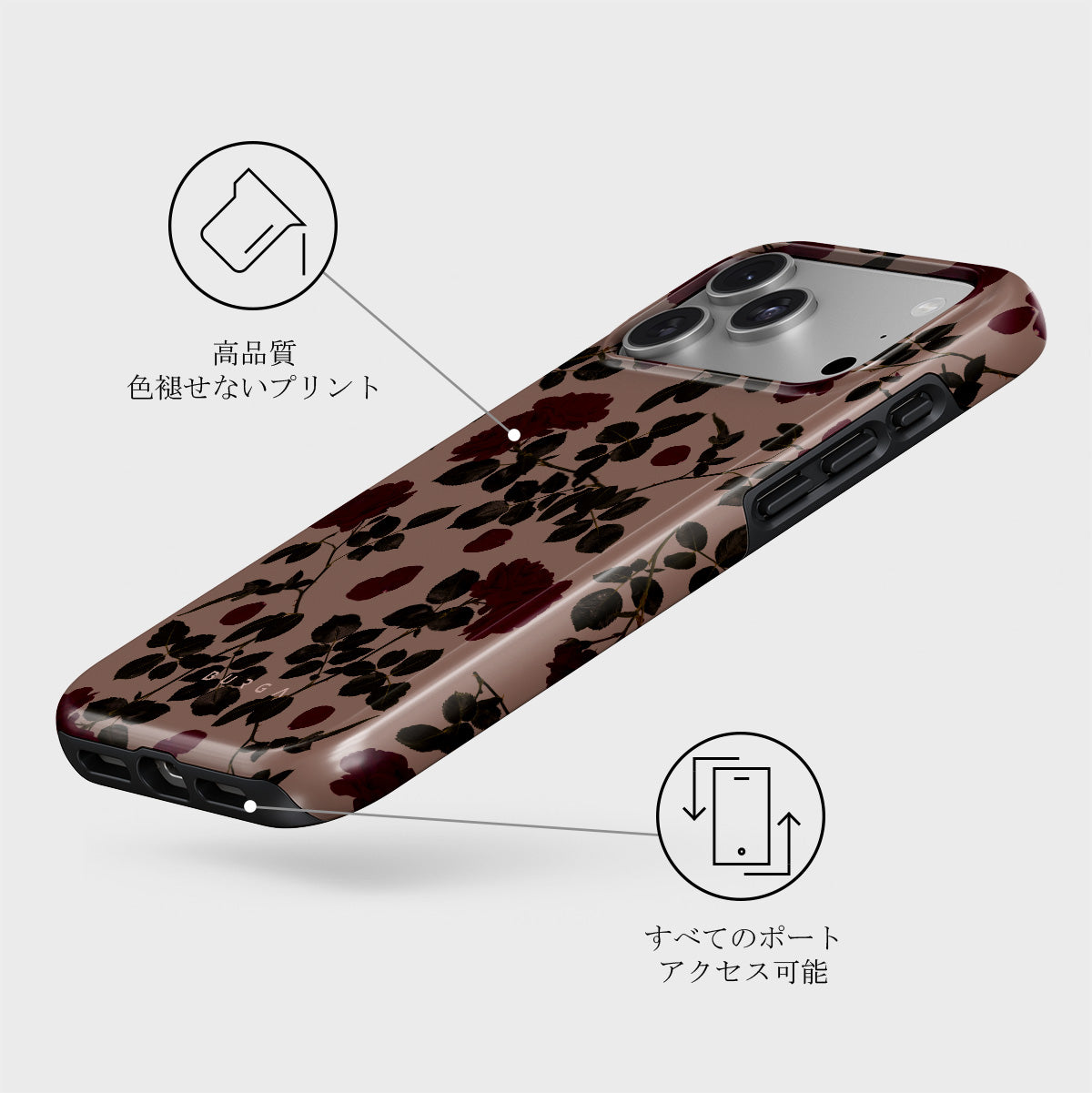 BURGA iPhone17pro ケース iPhone 17 Pro ケース, Main Character | BURGA