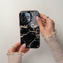 Make A Wish - Gold Marble iPhone 15 Pro Max ケース 23