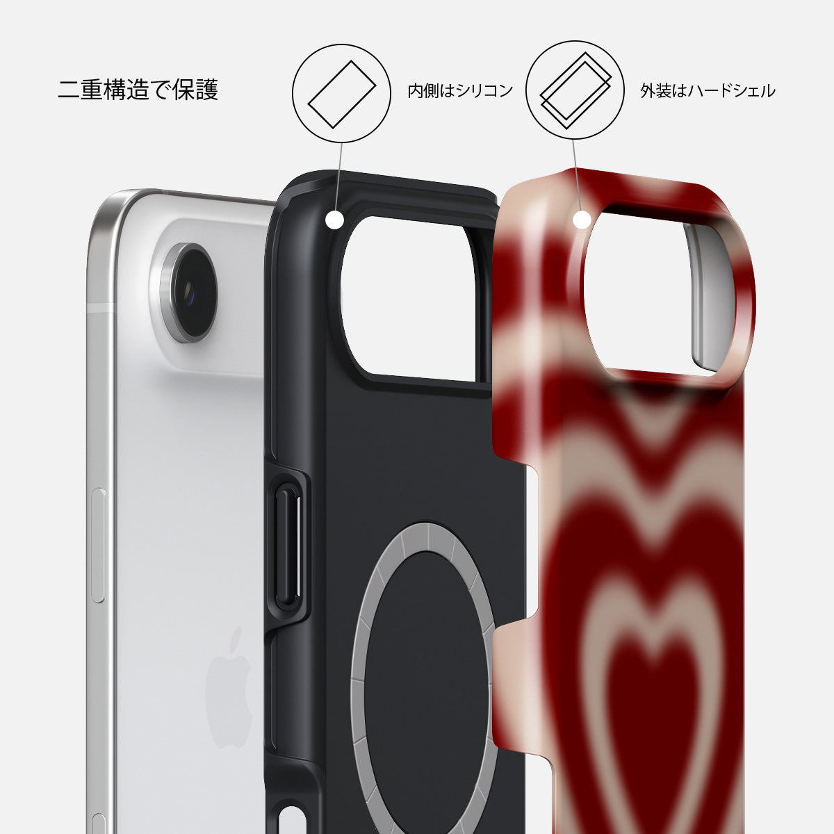 iPhone Air ケース, Sweet Affair | BURGA