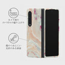 Berry Sorbet - Girly Samsung Galaxy Z Fold 3 ケース 3