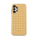 Tuscan Sun - Yellow Plaid Samsung Galaxy A13 4G ケース 1