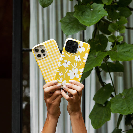 Tuscan Sun - Yellow Plaid Samsung Galaxy S20 Plus 4G / 5G ケース 12