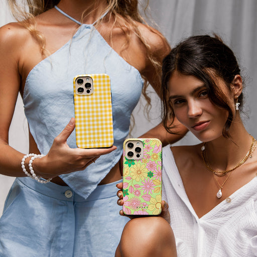 Tuscan Sun - Yellow Plaid Samsung Galaxy S20 Plus 4G / 5G ケース 13