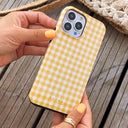 Tuscan Sun - Yellow Plaid Samsung Galaxy S20 Plus 4G / 5G ケース 9