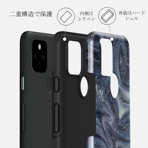 Navy Trench - Blue Google Pixel 5 ケース 6