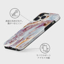 Frozen Leaves - Cute Marble iPhone 14 Pro ケース 7