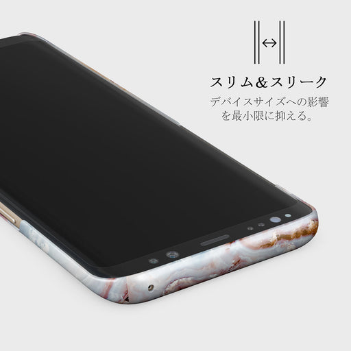 Frozen Leaves - Cute Marble Samsung Galaxy S9 ケース 4