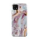 Frozen Leaves - Cute Marble Samsung Galaxy A22 5G ケース