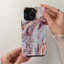 Frozen Leaves - Cute Marble Samsung Galaxy S9 ケース 5