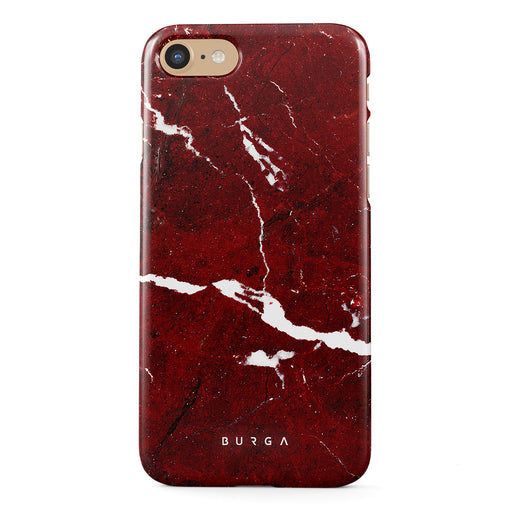 Iconic Red Ruby - Marble iPhone SE (2022) ケース 1