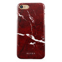 Iconic Red Ruby - Marble iPhone SE (2022) ケース