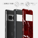 Iconic Red Ruby - Marble Google Pixel 7 Pro ケース 2