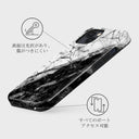 Fatal Contradiction - Black & White Marble iPhone 14 Plus ケース 7
