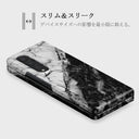 Fatal Contradiction - Black & White Marble Samsung Galaxy Z Fold 3 ケース 4
