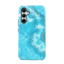 Ocean Waves - Blue Samsung Galaxy A54 ケース 1