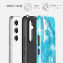 Ocean Waves - Blue Samsung Galaxy A54 ケース 2