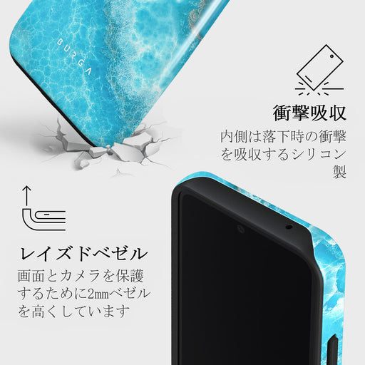 Ocean Waves - Blue Samsung Galaxy A54 ケース 4