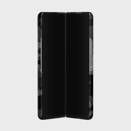 Night Black Camouflage - Samsung Galaxy Z Fold 3 ケース 5