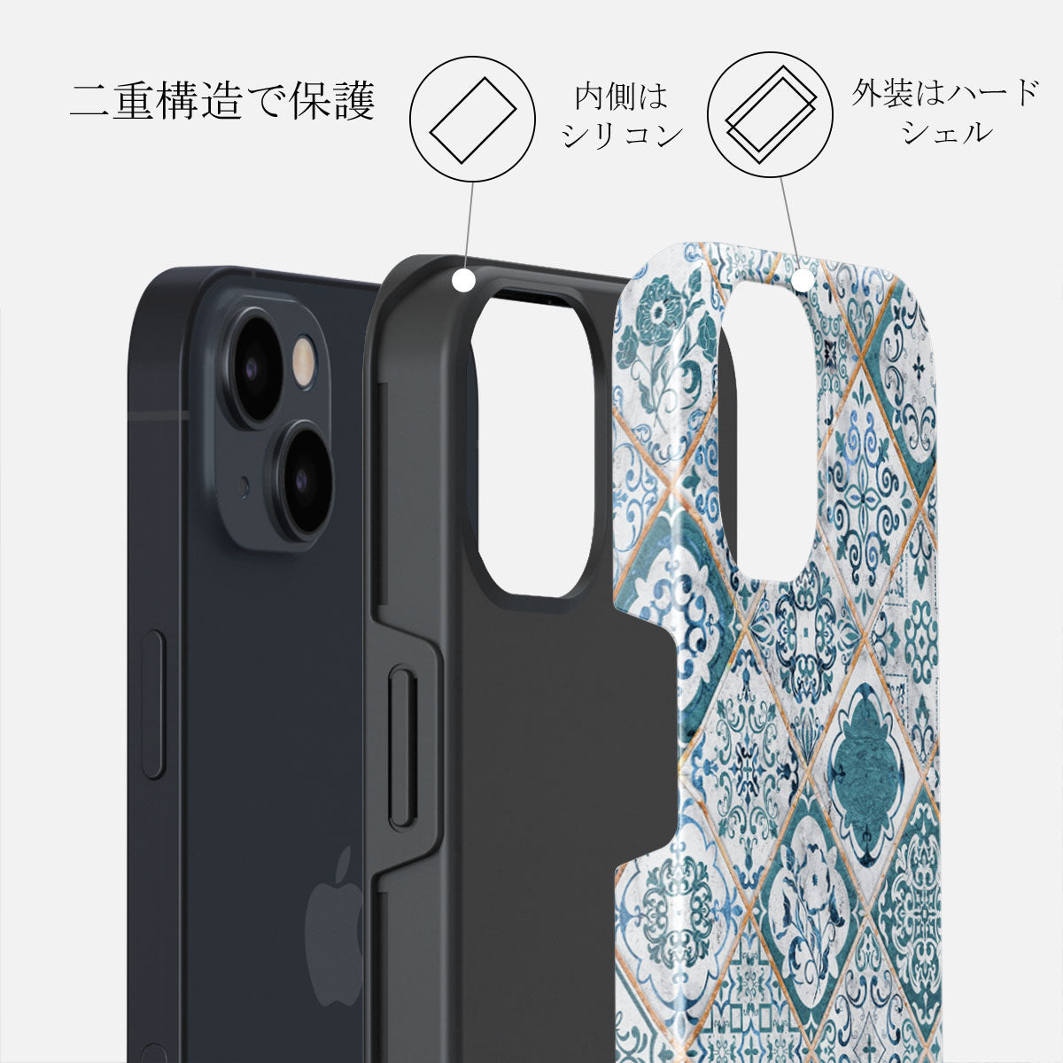 【BURGA】　iPhone13mini リング付き　ボトルセット別売り可能 Flex - iPhone 13 Mini ケース | BURGA 【BURGA】 iPhone13mini リング