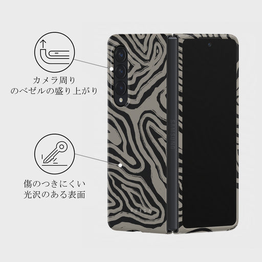 Black Sand - Samsung Galaxy Z Fold 4 ケース 3