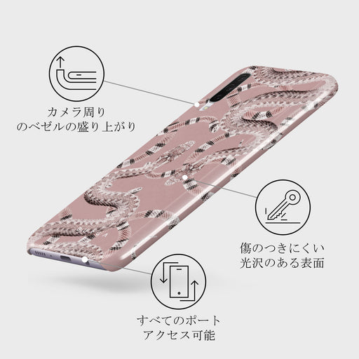 Poolside Glam - Snakes Samsung Galaxy A70 ケース 3