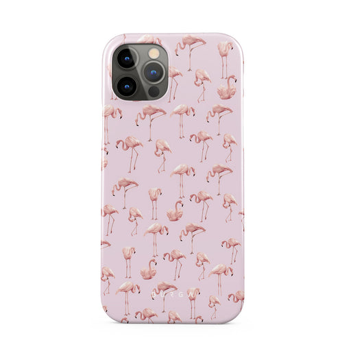 Nostalgic Pink - Flamingos iPhone 12 Pro Max ケース 1
