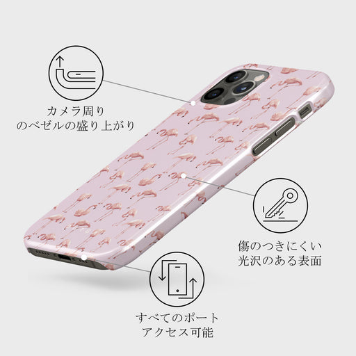 Nostalgic Pink - Flamingos iPhone 12 Pro Max ケース 3