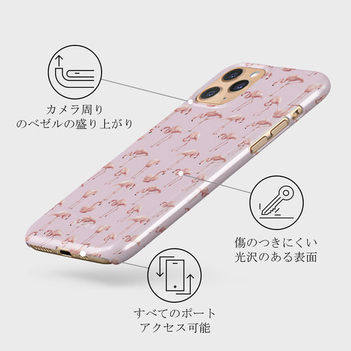Nostalgic Pink - Flamingos iPhone 11 Pro Max ケース 3