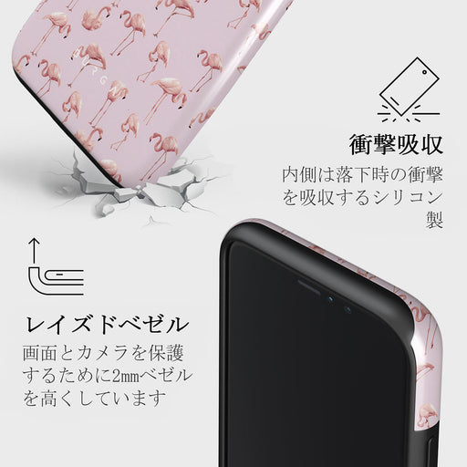 Nostalgic Pink - Flamingos iPhone 11 ケース 8