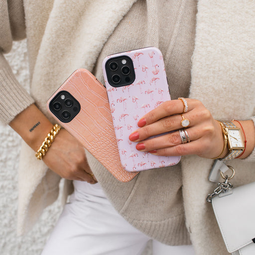 Nostalgic Pink - Flamingos Samsung Galaxy S8 ケース 12