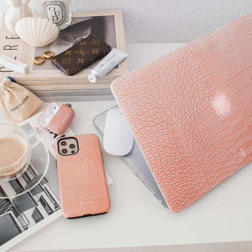 Pink Croco - OnePlus 9 ケース 8