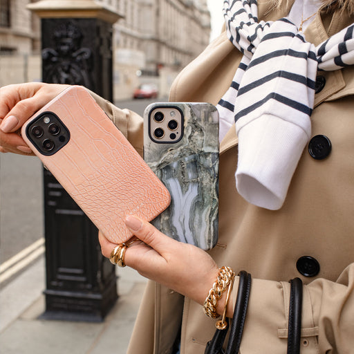 Pink Croco - OnePlus 9 ケース 10