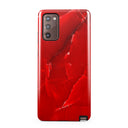 Wild Blaze - Red Samsung Galaxy Note 20 4G / 5G ケース