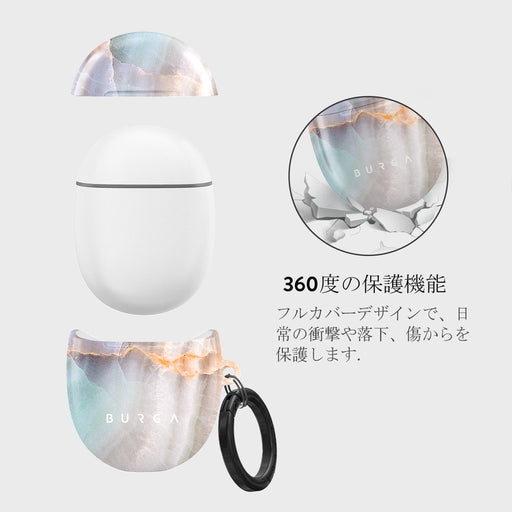 Pastel Hues - Colorful Marble Google Pixel Buds 2 ケース 2